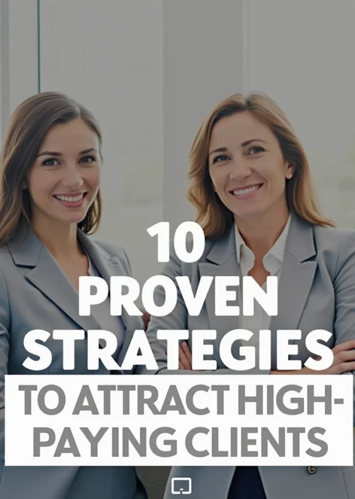 10 Proven Strategies to Attract High-Paying Clients